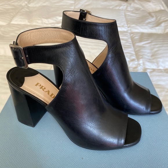 Prada Booties. Worn twice. - Picture 1 of 8